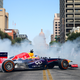 Illustration for article titled I Rode With Sebastian Vettel During Red Bulls F1 Donut Extravaganza